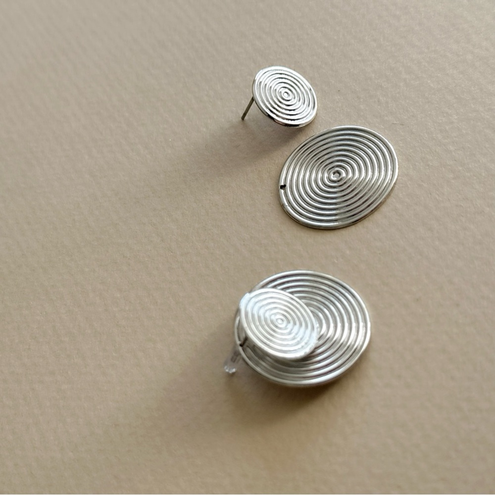 Spiral Earrings #2285 - Picture 4 of 6